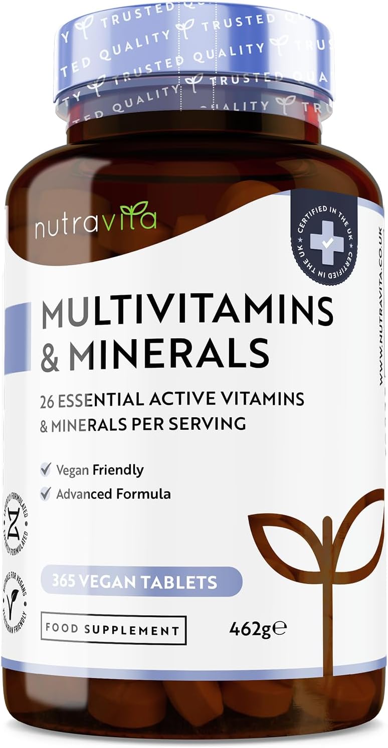 Nutravita Multivitamins & Minerals Review: Year-Long Wellness Support