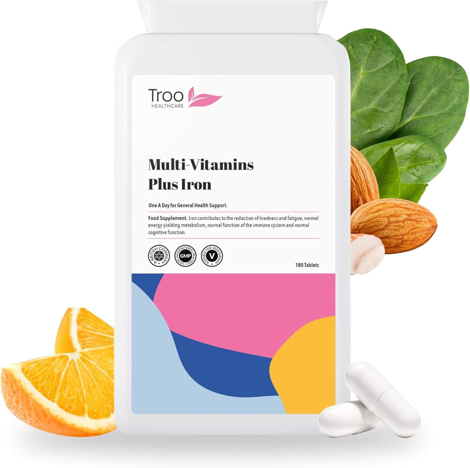 Troo Healthcare Multi Vitamins with Iron Review: Daily Vitality Boost