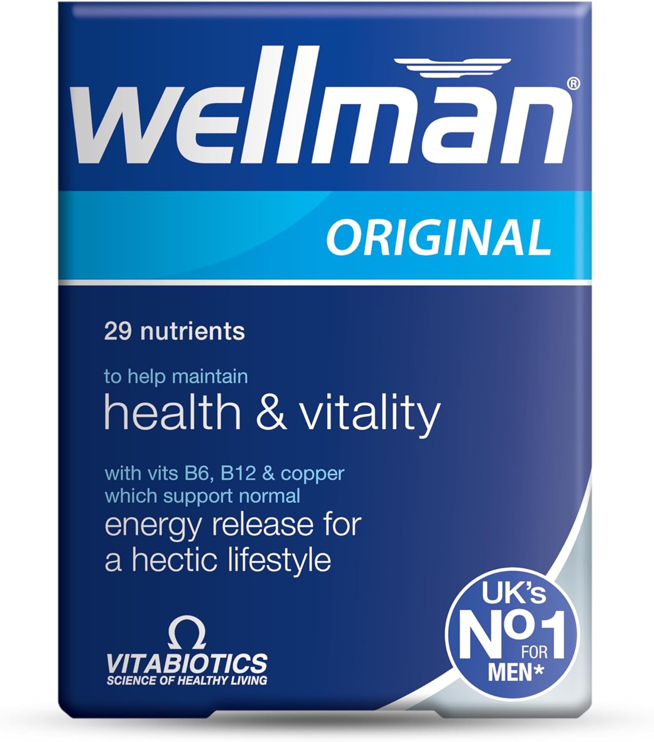 Wellman Original Multivitamin Tablets Review: Vitality for Men