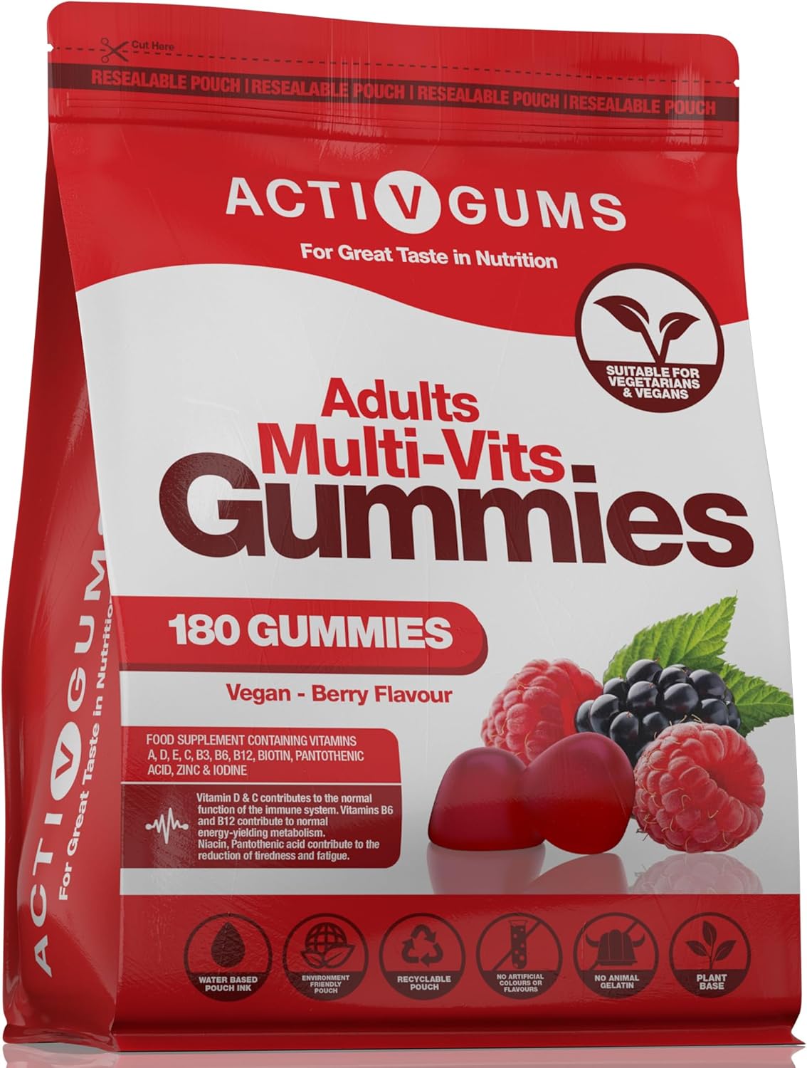 ActivGums® Adults Multivitamins Review: Vegan Gummies for Daily Health