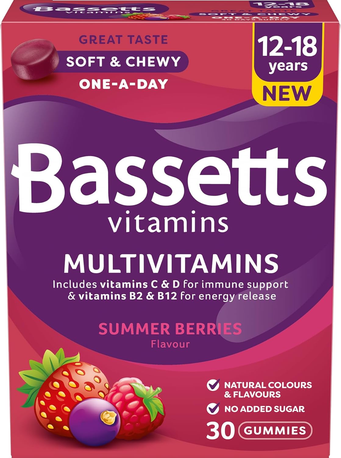 Bassetts Vitamins 12-18 Gummies Review: Tasty Nutritional Support