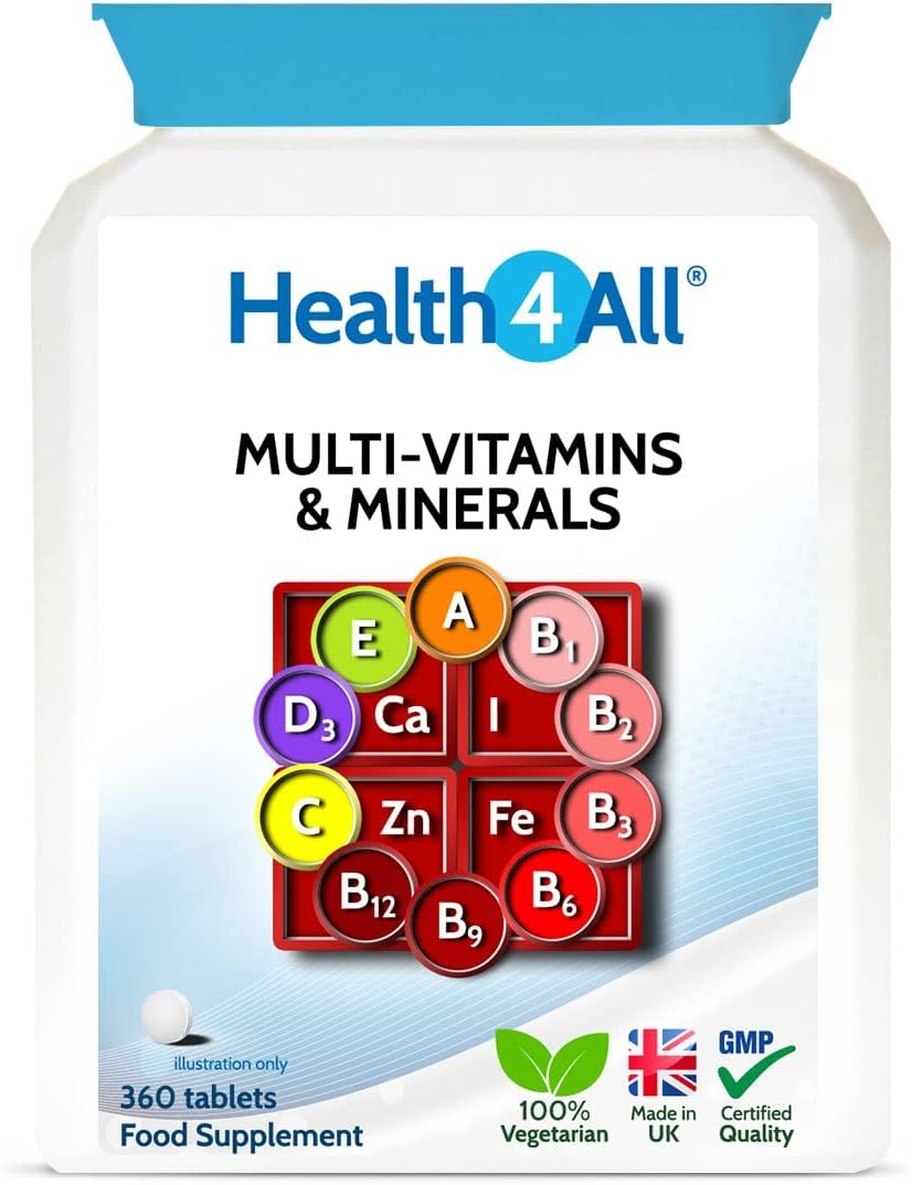 Health4All Multivitamins & Minerals Review: Daily Nutrient Support