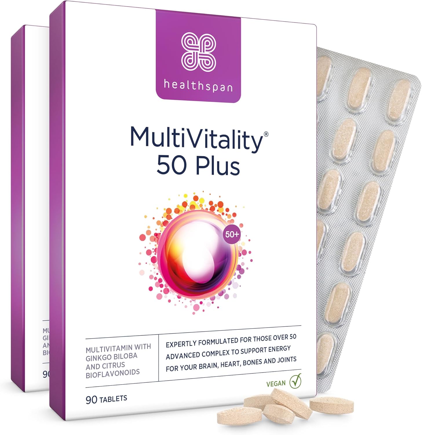 Healthspan Multivitamin 50 Plus Review: Supports Immune Health