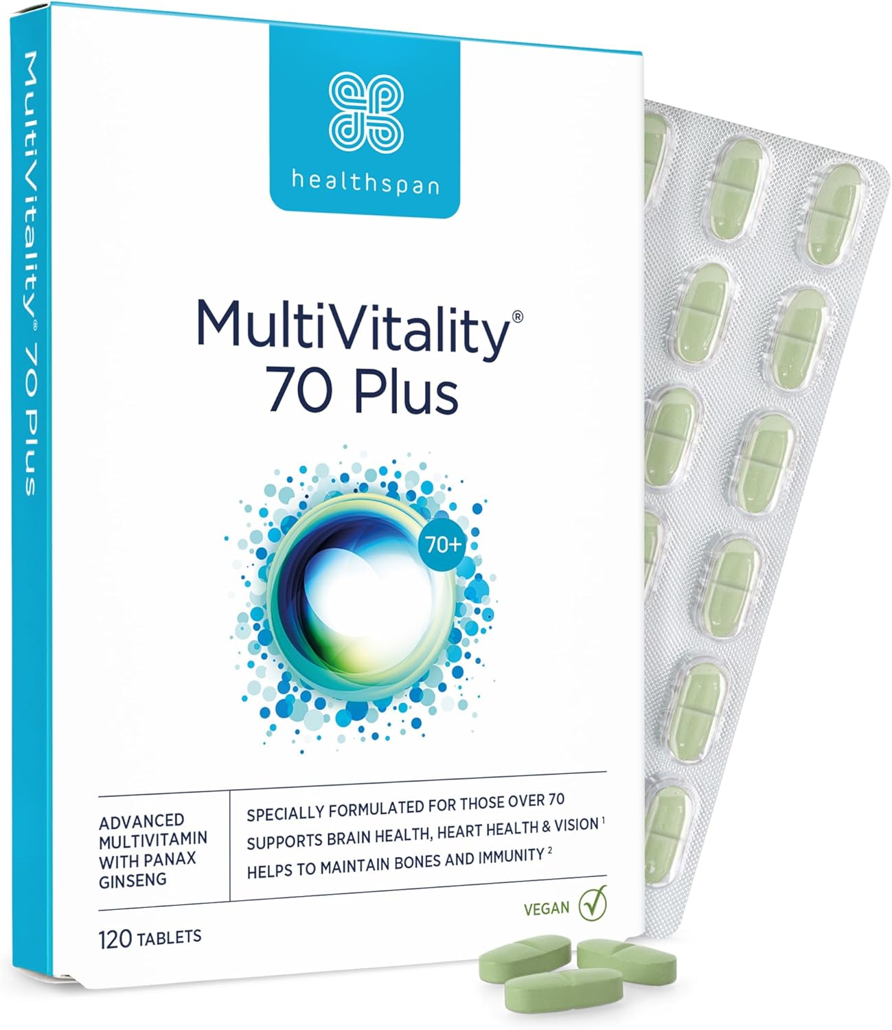 Healthspan Multivitamin 70 Plus Review: Supports Senior Health