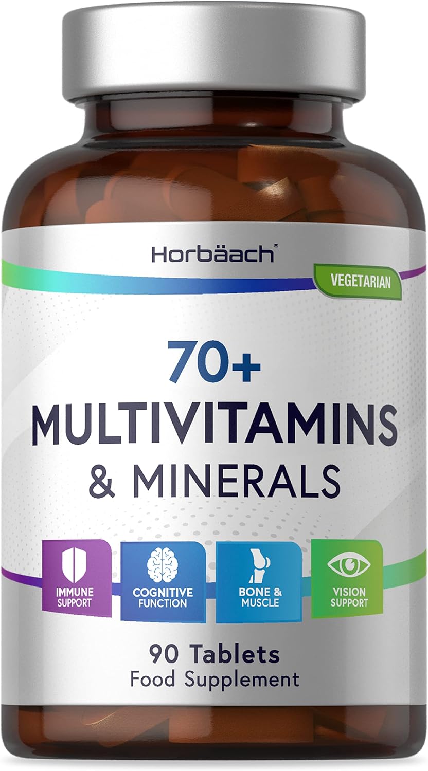 Horbaach Multivitamin Tablets for Men and Women 70 Plus Review: Nutritional Support for Seniors