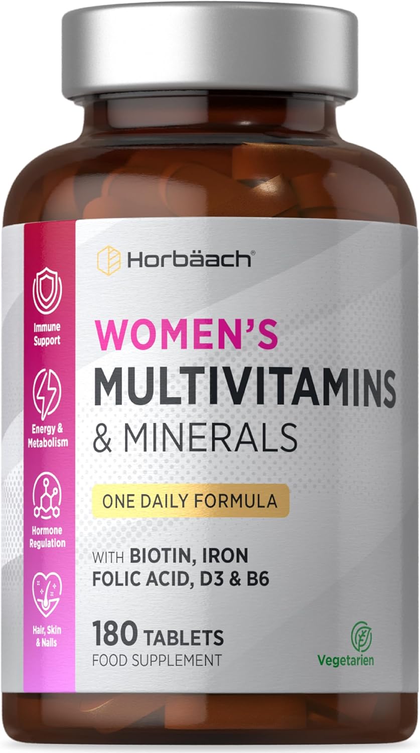 Horbaach Womens Multivitamins Review: Essential Nutrients for Women