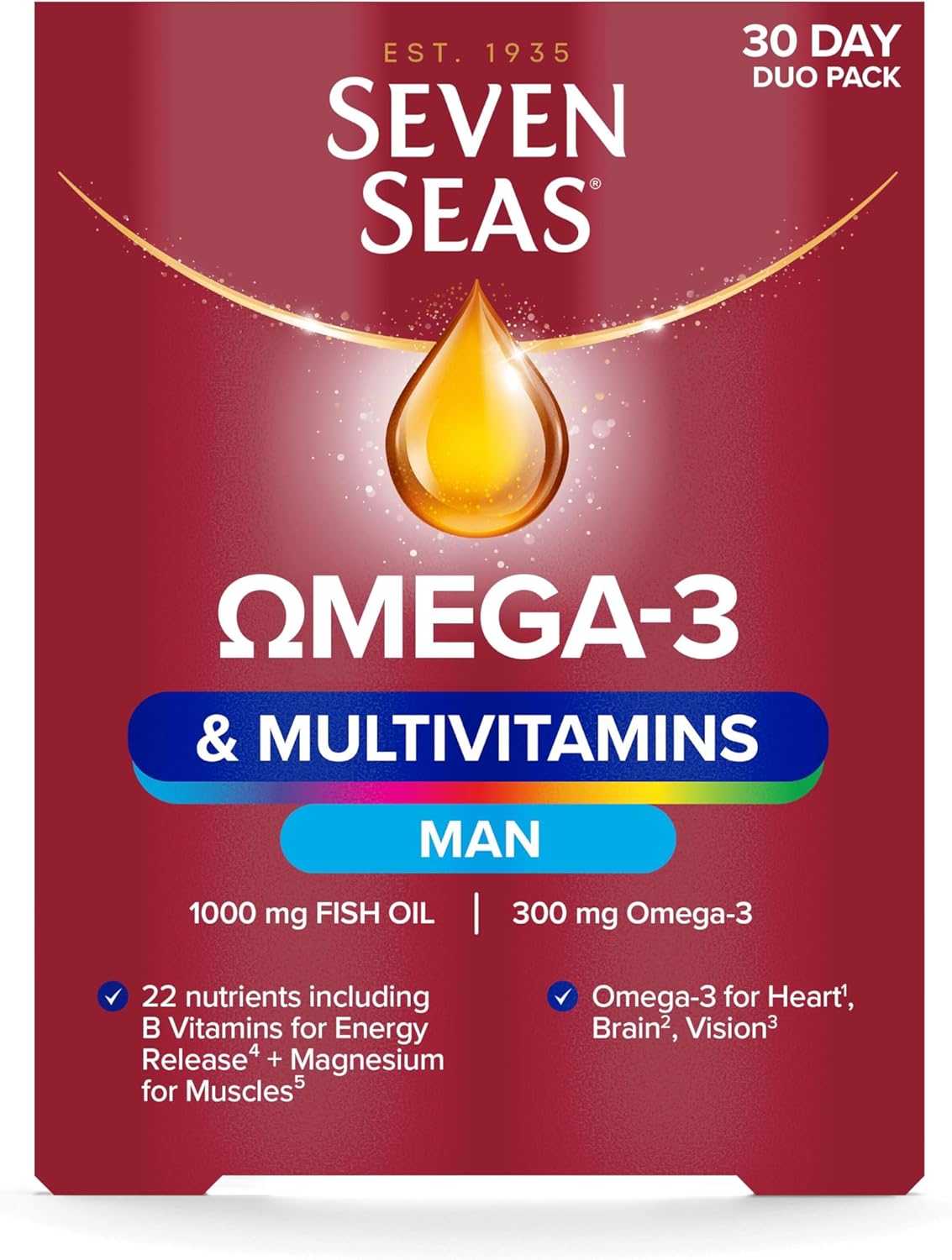 Seven Seas Omega-3 & Multivitamins Man Review: Essential Support for Men's Health