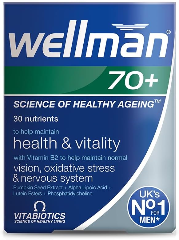 Vitabiotics Wellman Multivitamin Tablets Review: Support for Men Over 50