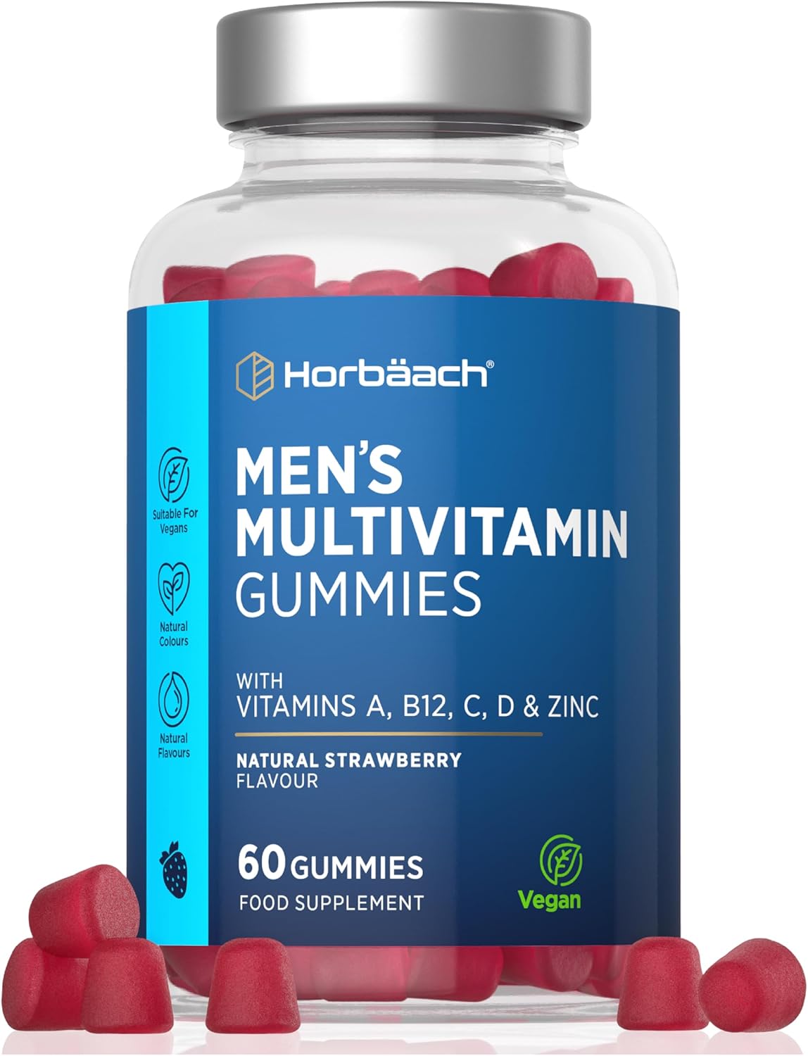 Horbaach Multivitamin Gummies for Men Review: Essential Nutrients for Vegans