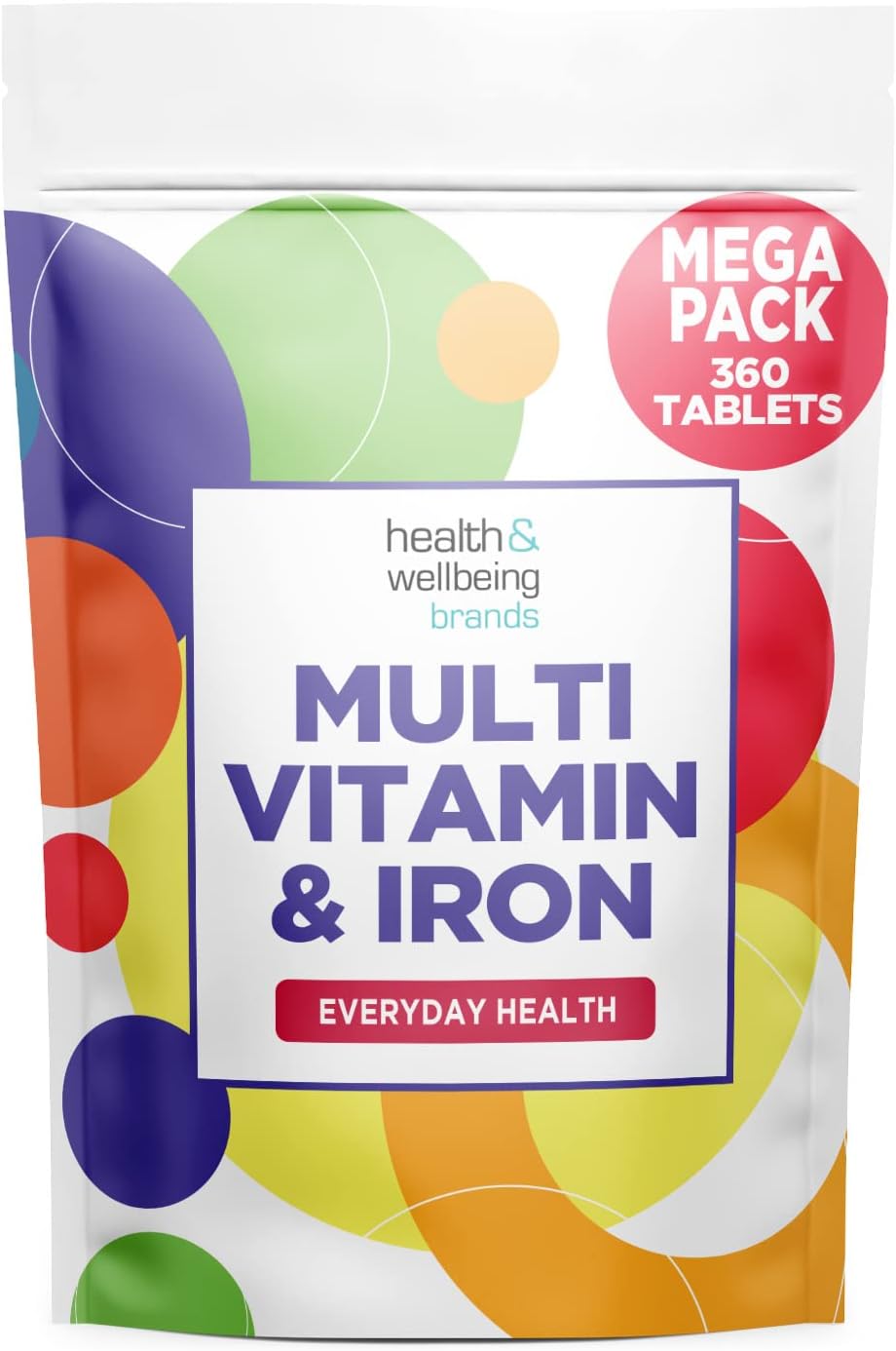 Multivitamin & Iron 360 Tablets Review: Daily Immune Support