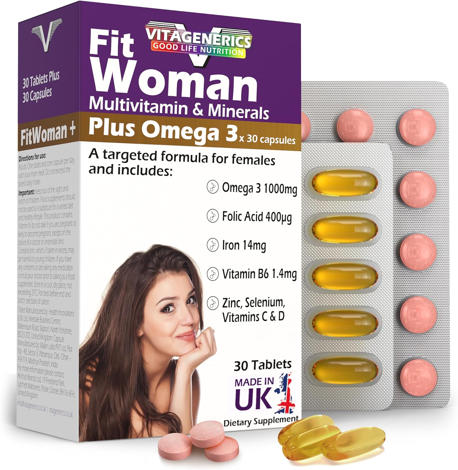 FitWoman High Strength Multivitamin & Minerals Review: Vital Boost for Women!