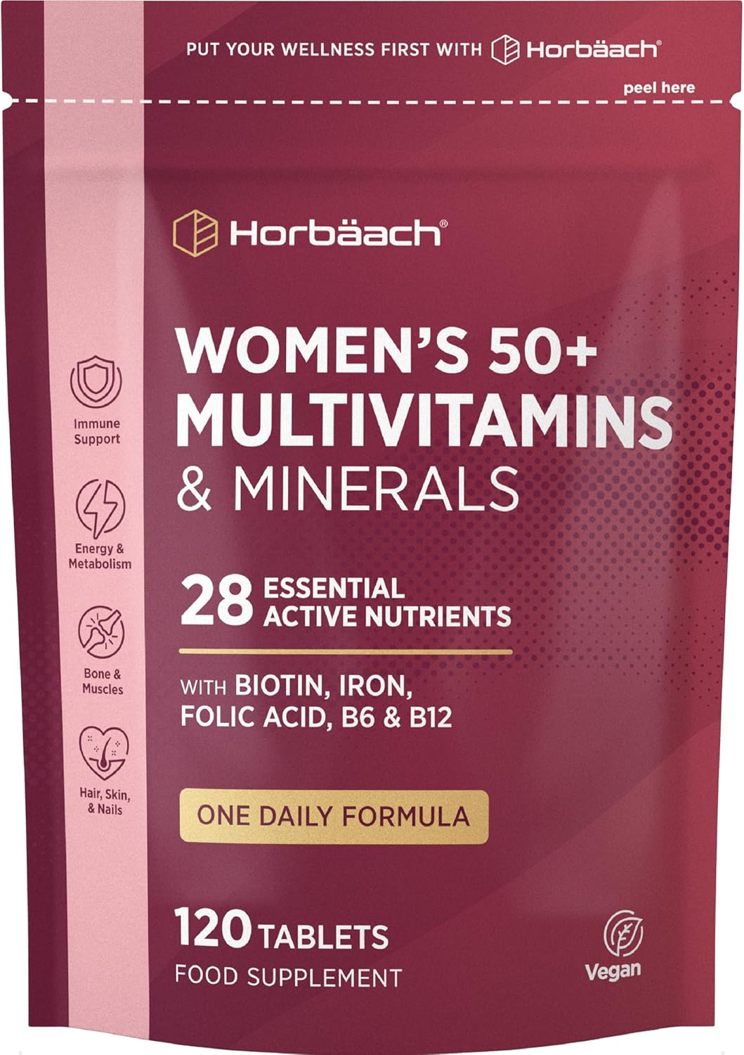 Horbaach Multivitamins for Women 50+ Review: Energise Your Wellness Journey!