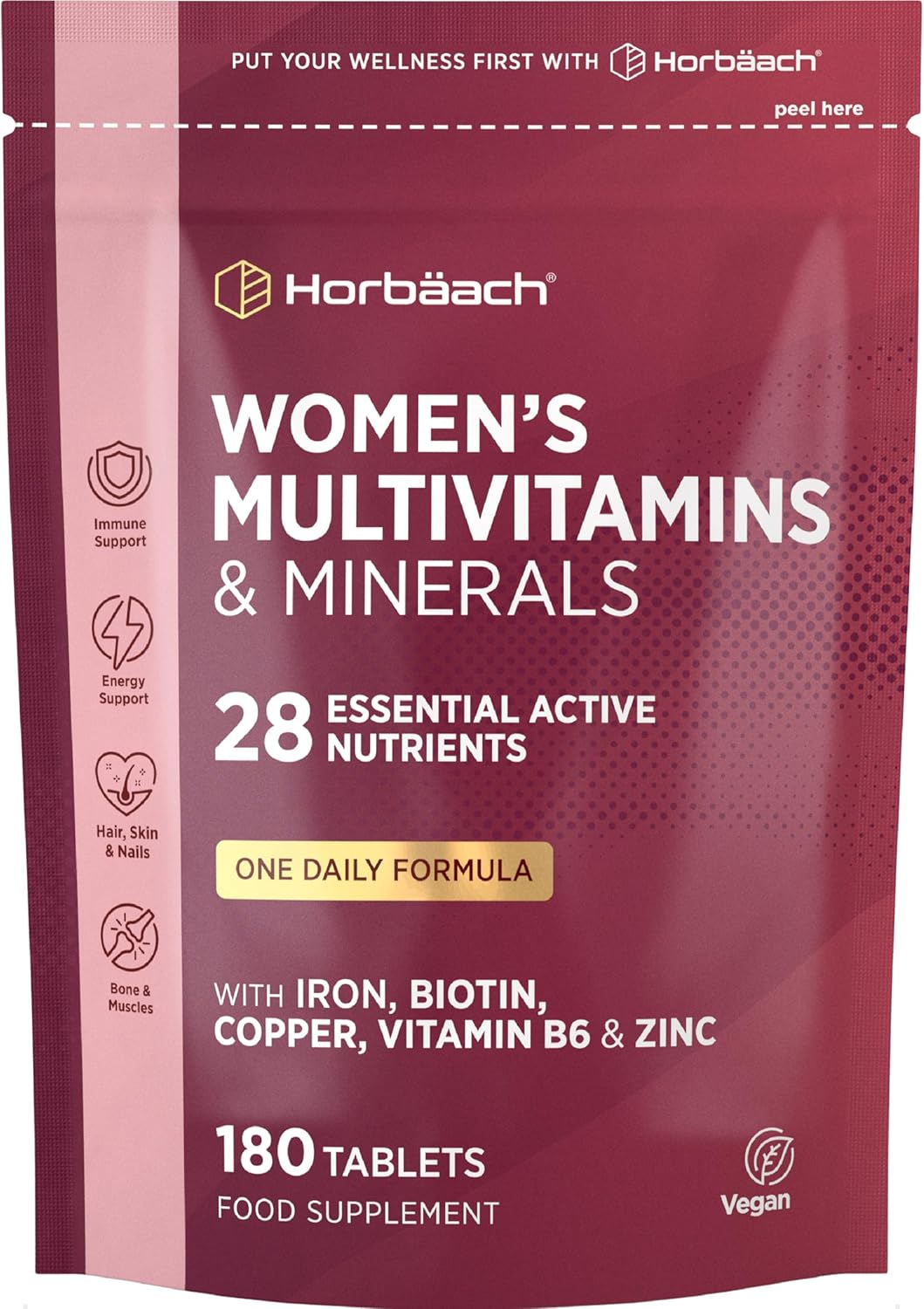 Horbaach Womens Multivitamins and Minerals Review: Vital Nutrients for Energised Living!