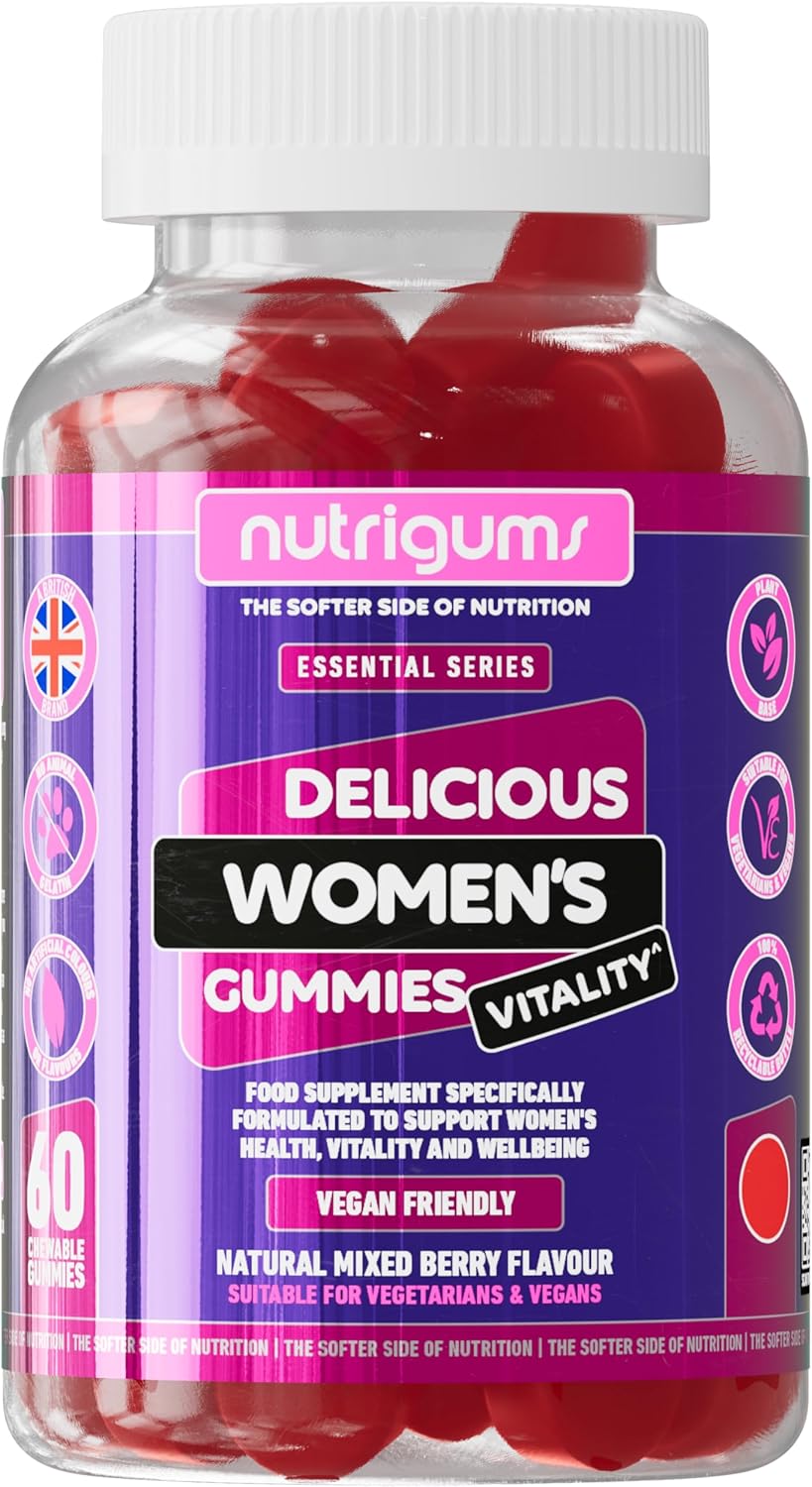 NUTRIGUMS® Women's Vitality Multivitamins & Probiotics Review: Boost Your Energy and Wellness!