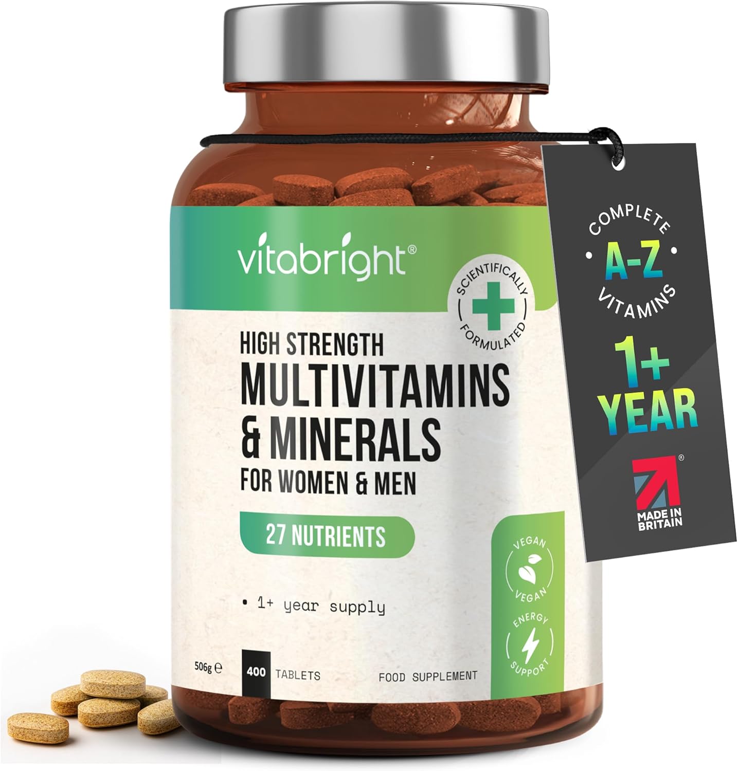 VitaBright High Strength A-Z Multivitamin Review: Unleashing Daily Vitality!